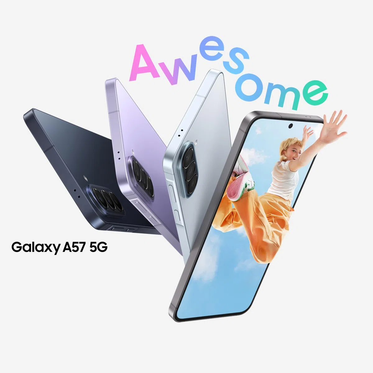 Samsung Galaxy A57 5G 128 GB Smartphone 50 MP Kamera IP68 Awesome Navy
