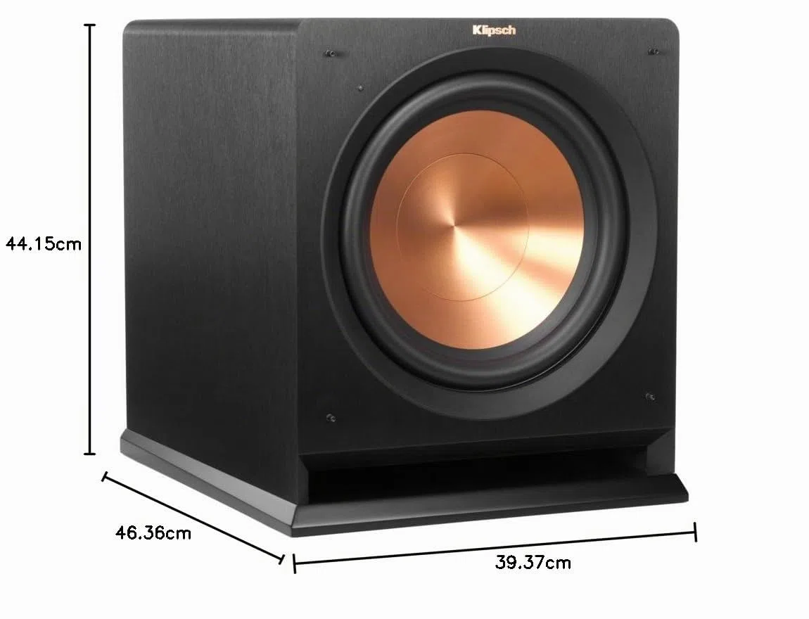 Klipsch R-112SW Subwoofer 118 dB Schwarz
