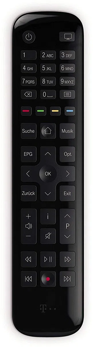 Telekom Media Receiver 401 schwarz mit 500 GB Festplatte Entertain UHD TV
