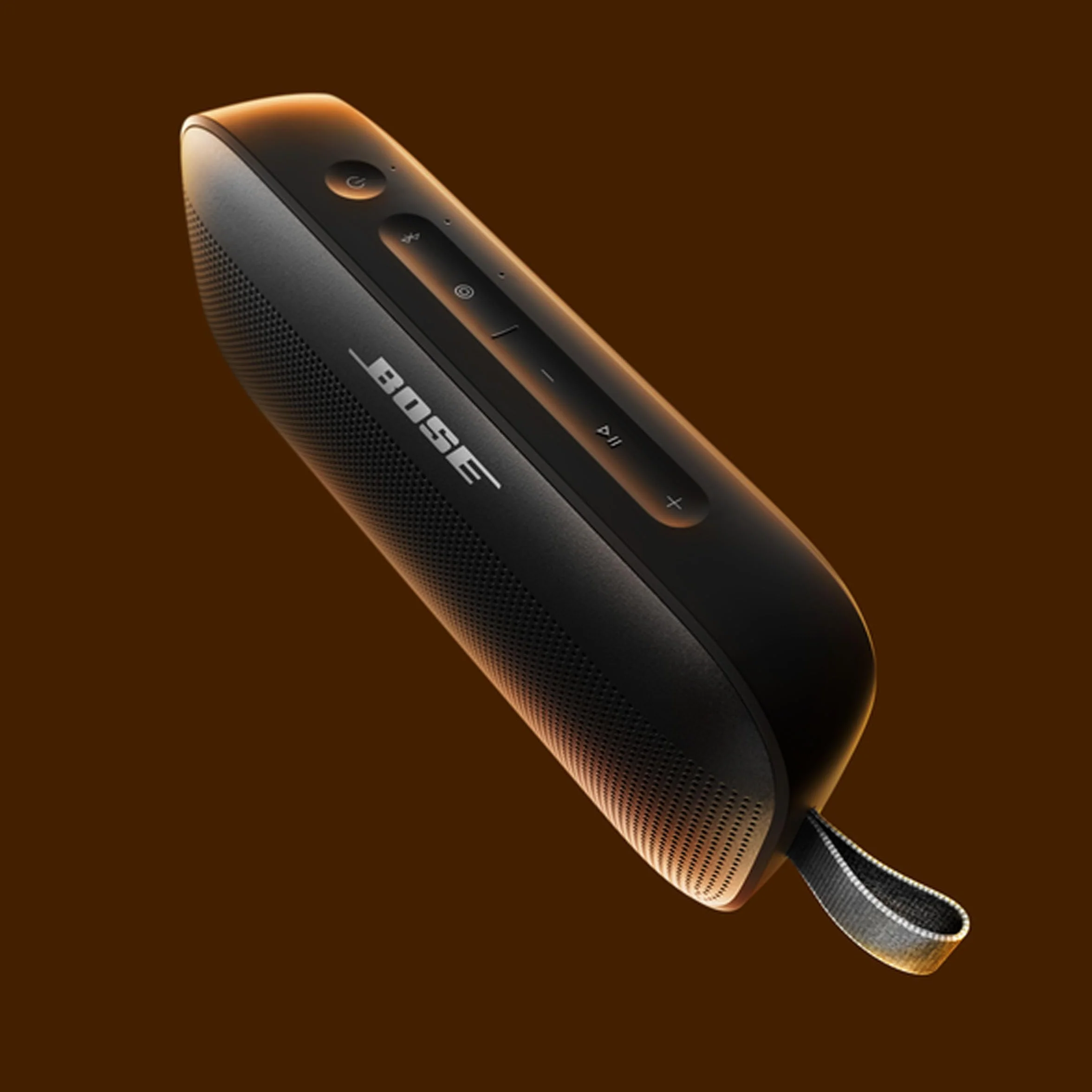 Bose SoundLink Flex Tragbarer Bluetooth Lautsprecher (2. Gen.), Tragbarer Outdoor Lautsprecher, wasserdicht und staubdicht, mit naturgetreuem Klang, bis zu 12 Stunden Akkulaufzeit, Schwarz