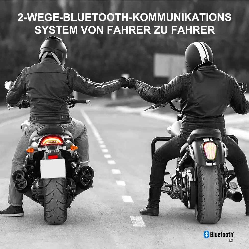 Cardo Spirit Motorrad Bluetooth Kommunikationssystem Headset - Schwarz, Einzelpackung