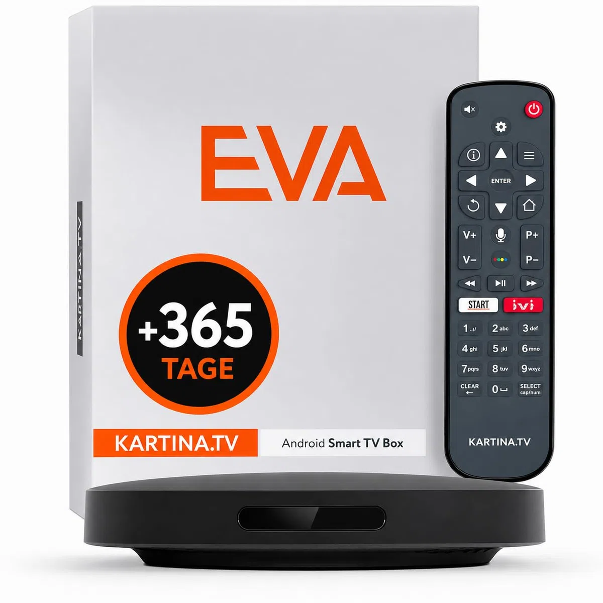 Original Kartina Eva Receiver inkl. 365 Tage Kartina.TV Nutzung