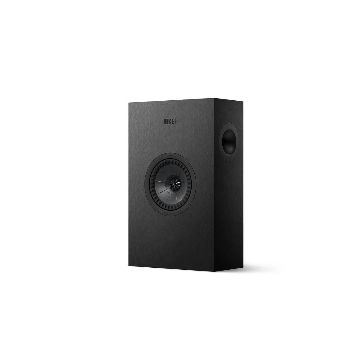 KEF Q4 Meta passiver Center- / LCR-HiFi-Wandlautsprecher, Satin Black | Musik | TV & Heimkino | Gaming | 2-Wege-Bassreflex | 13 cm Uni-Q-Treiber mit MAT