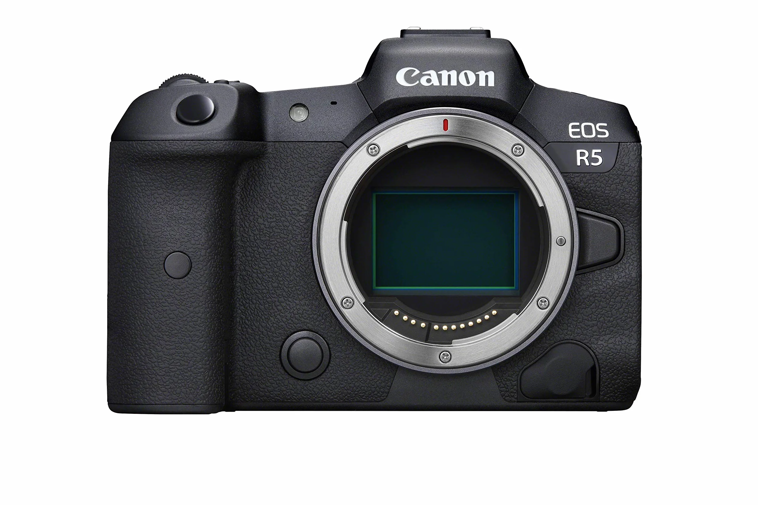 Canon EOS R5 Vollformat Systemkamera - Gehäuse (spiegellos, 45 MP, DIGIC X, 8K RAW, 4K 120p, 5 Achsen Bildstabilisator, 8,01 cm LCD II, WLAN, Bluetooth, USB 3.1, Dual Pixel CMOS AF II), schwarz