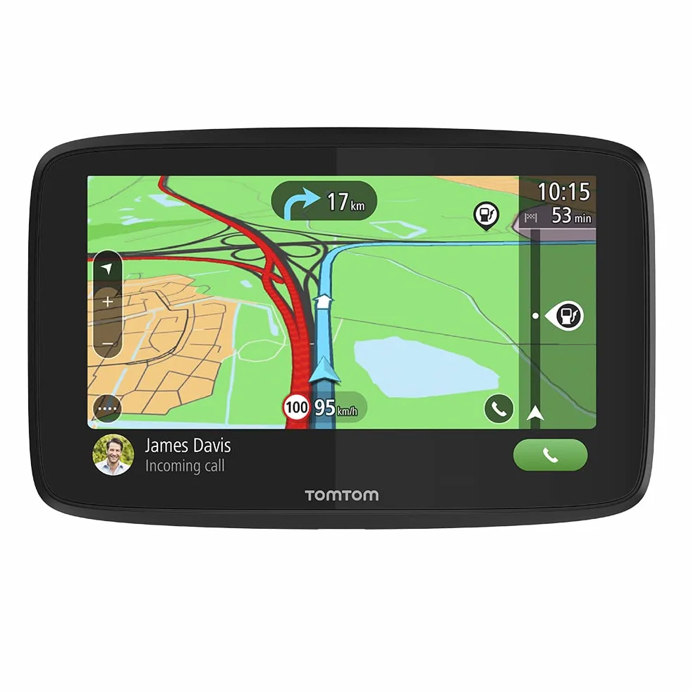 TomTom Navigationsgerät GO Essential (5 Zoll, Stauvermeidung Dank TomTom Traffic, Karten-Updates Europa, Freisprechen, Updates über Wi-Fi)