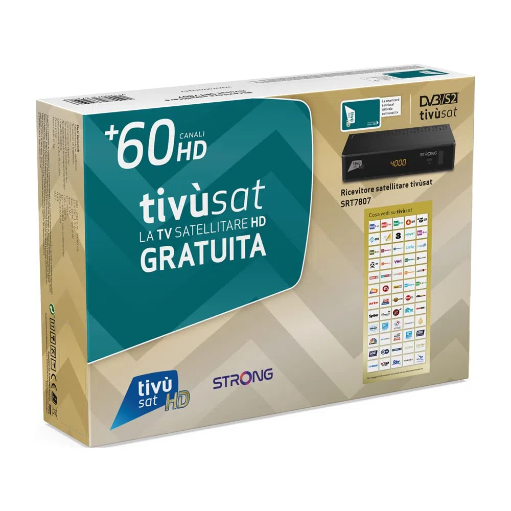 Decoder Strong tivùsat Strong mit SmartCard