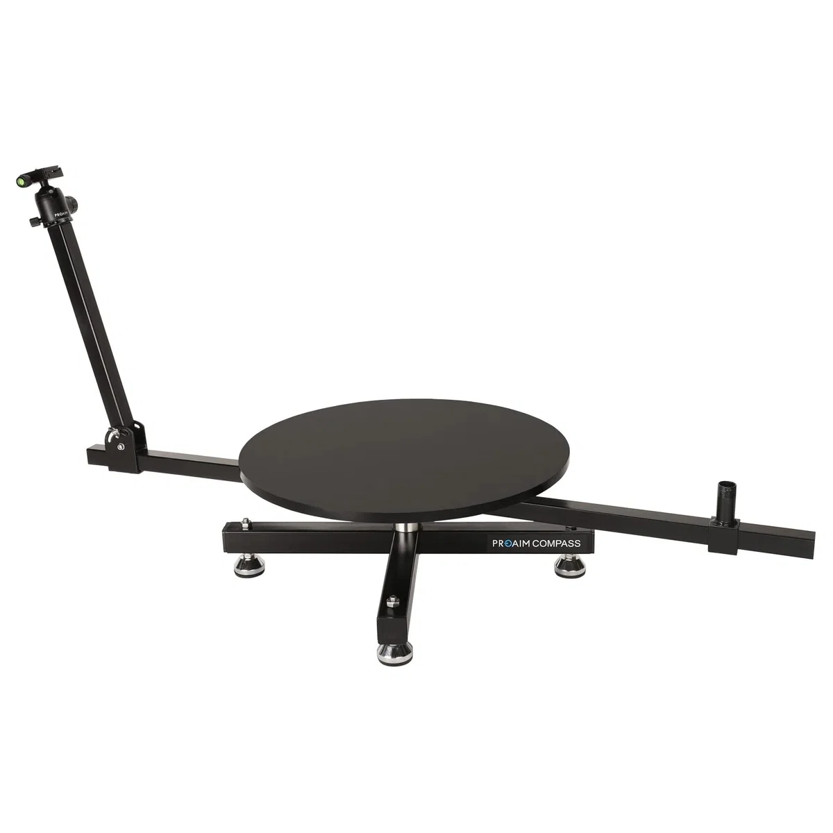 PROAIM Compass 360° Photo Booth - Rotierende Kameraplattform für Smartphones & DSLR-Kamera Für Fotografen, Youtuber & Videomaker, 150kg Nutzlast (DL-CMPS-01) | 360° drehbare Plattform unterstützt bis zu 150 kg für Smartphones, DSLR-Kameras und Inhaltserst