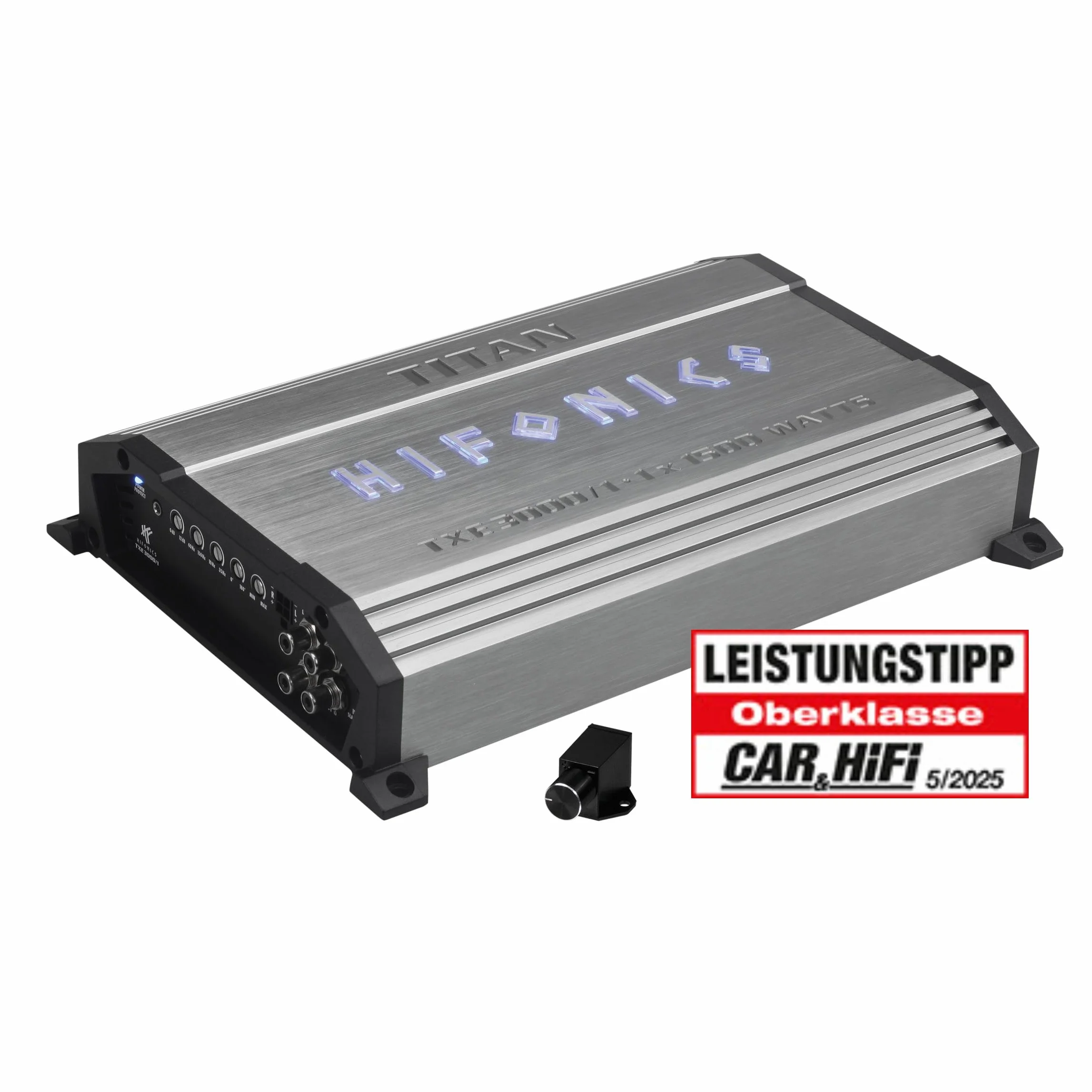 HiFonics TXE 3000/1 1-Kanal Class-D Verstärker mit 1500 W RMS