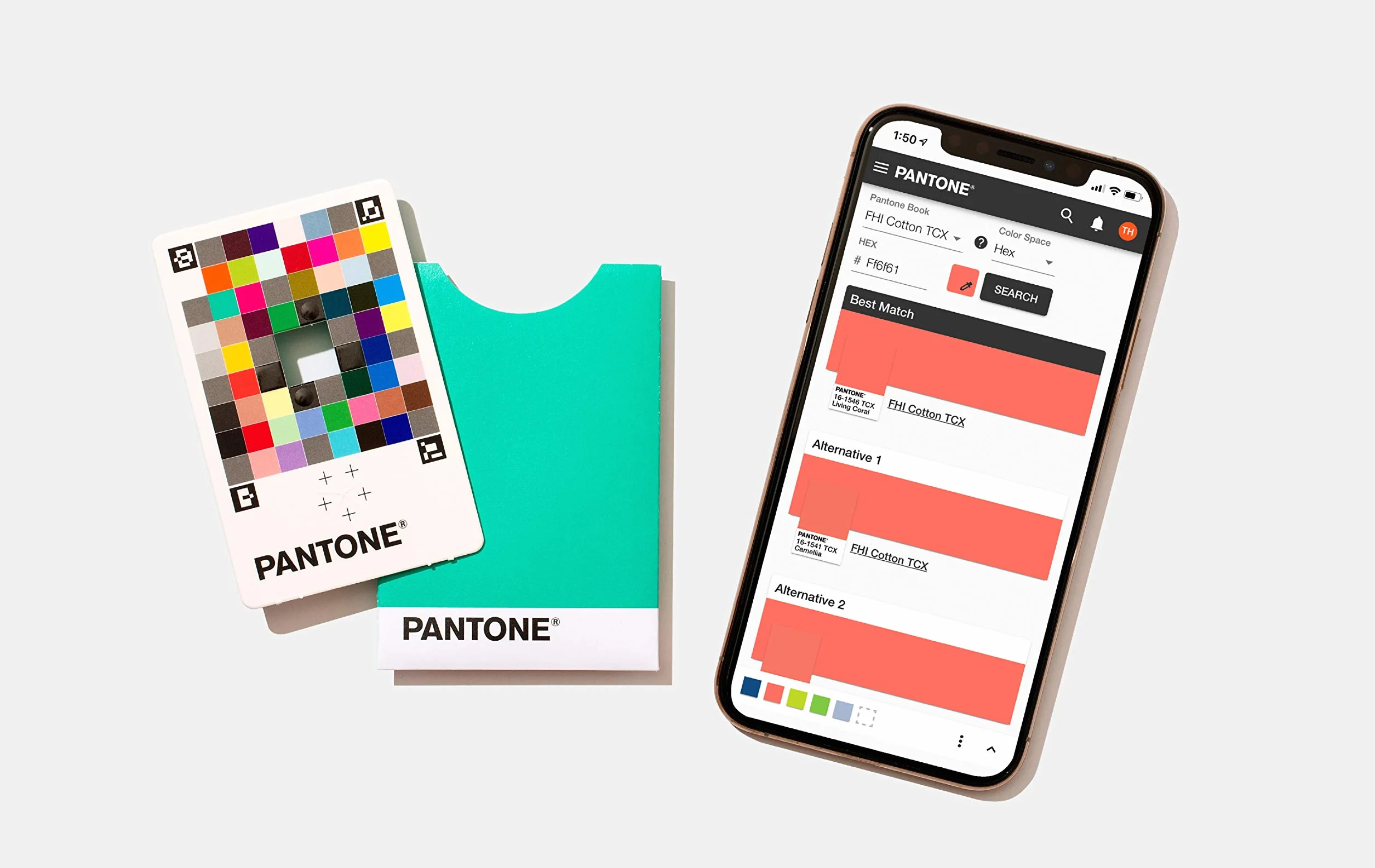 Pantone Card PCNCT Farblich abgestimmte Karte, Mehrfarbig, Standard