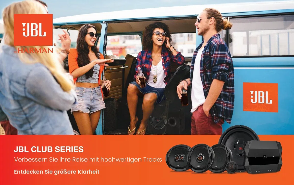 JBL Club A600 | Monoblock JBL Endstufe Auto 1-Kanal von Harman Kardon - Mono Subwoofer Auto Verstärker - 600 Watt Mono 1-Kanal für die Auto Bassbox