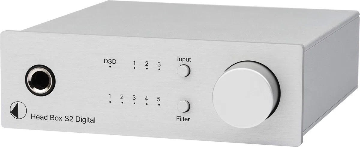 Pro-Ject Head Box S2 Digital Kopfhörerverstärker High End Silber