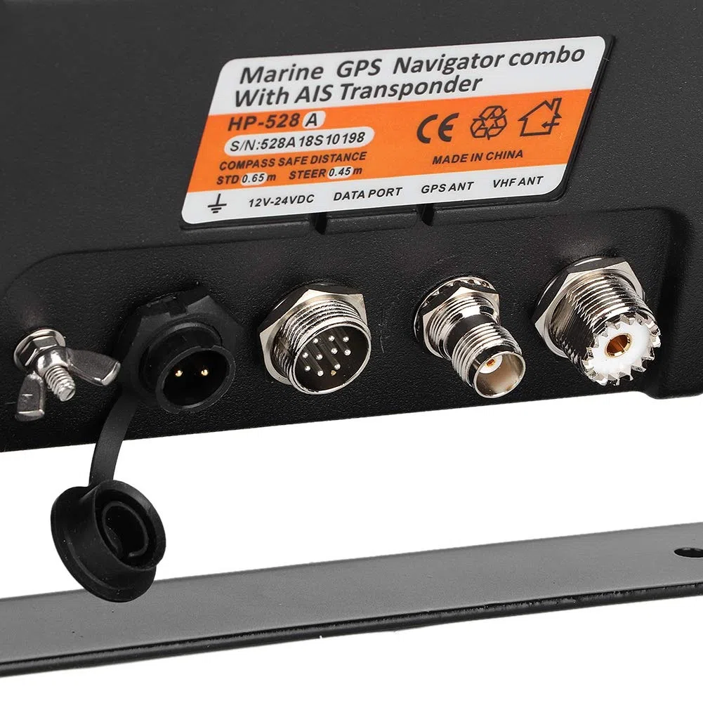 Cuifati -528A 4,3-Zoll-Farb-LCD-Marine-GPS-Navigator AlarmortungsgeräT Klasse B AIS-Transponder-Kombikits