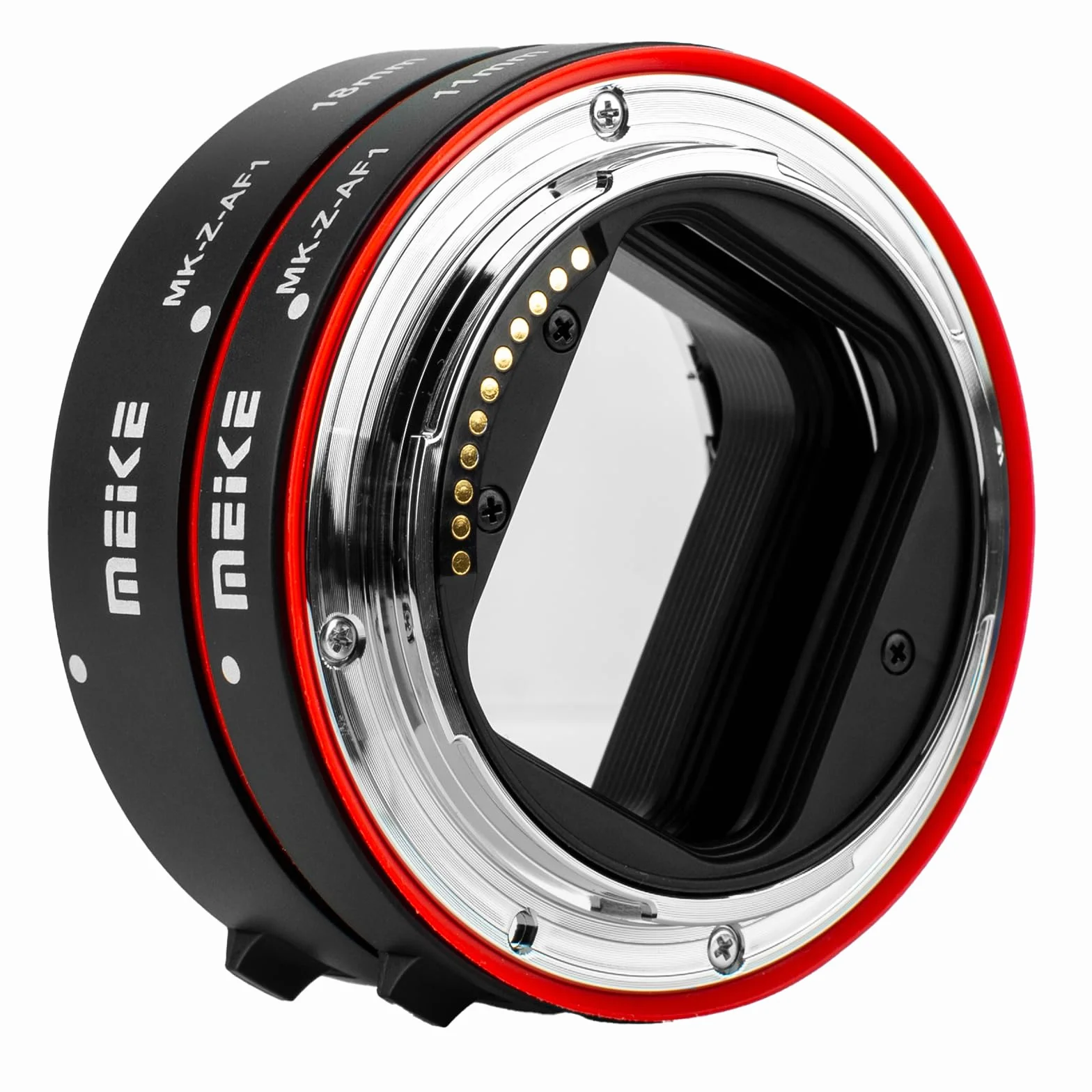Meike MK-Z-AF1 Metal Auto Focus Macro Extension Tube Adapter Ring (11mm+18mm) Compatible with Nikon Z5 Z6 Z7 Z50