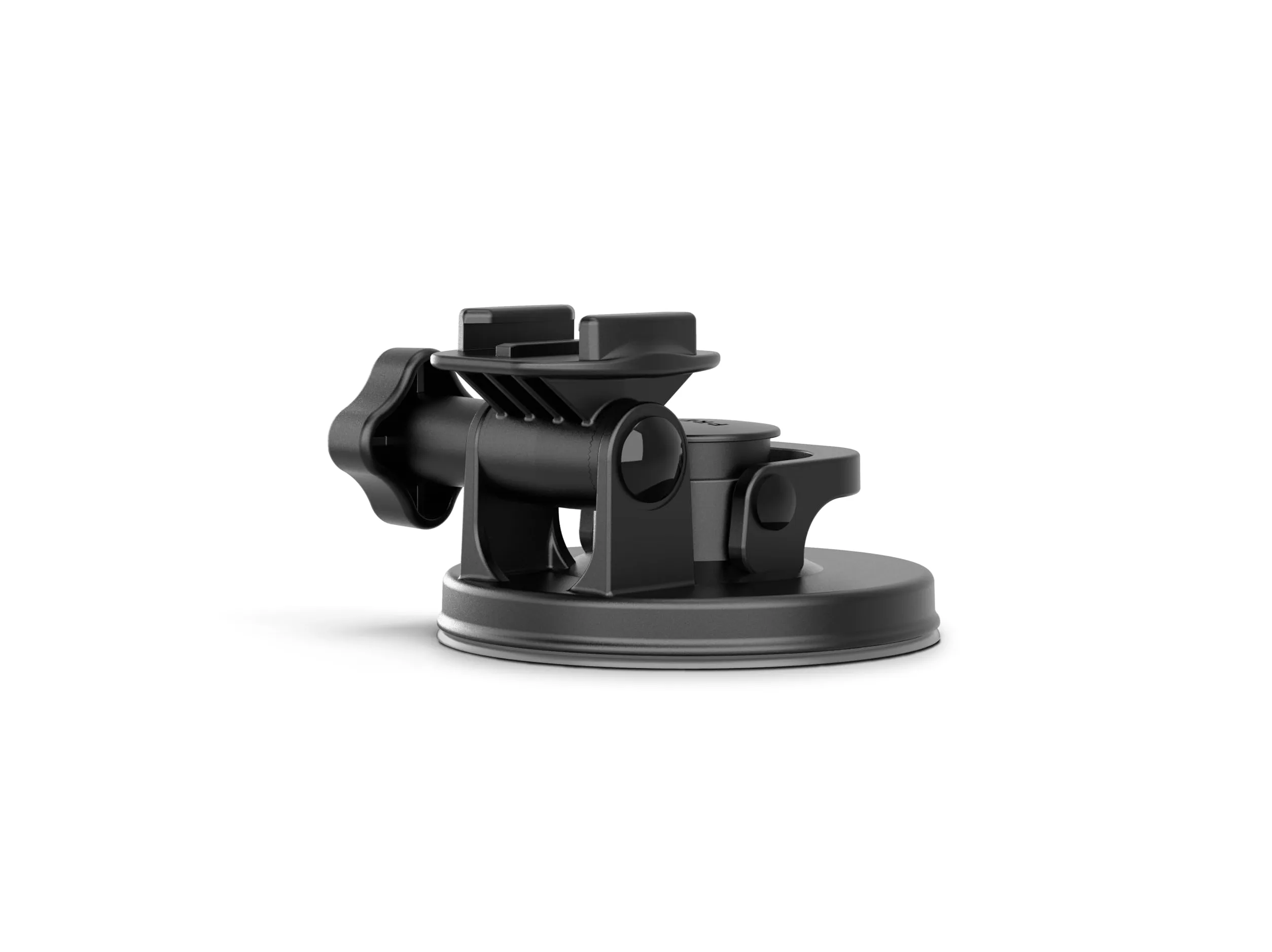 GoPro HD HERO2, HERO3, HERO3+ Front Saugnapfhalterung - gebogene, vertikale Schnellspannschnalle, 2 x Schwenkarme, Rändelschrauben (Offizielles GoPro-Zubehör)