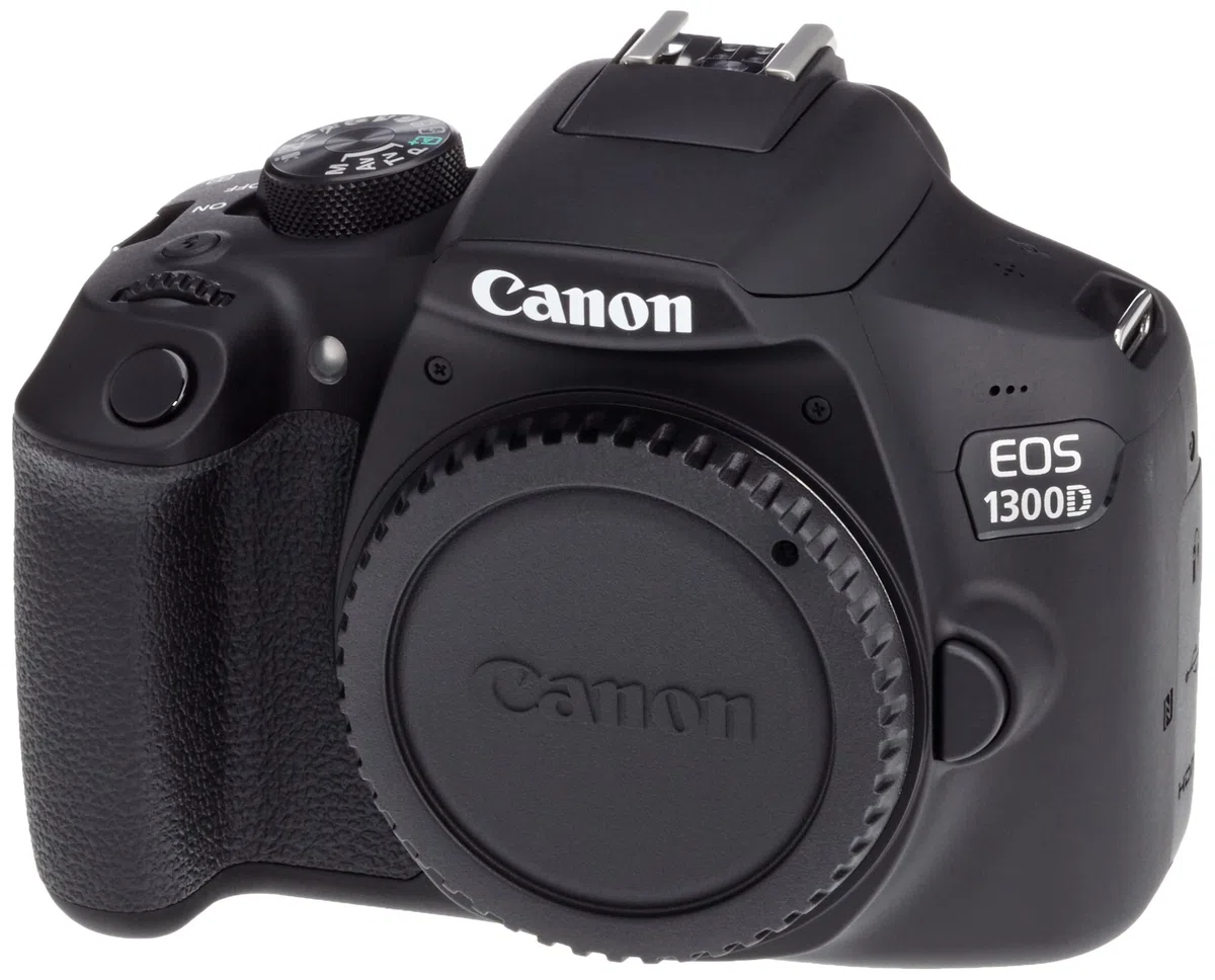 Canon EOS 1300D BLK Body Spiegelreflexkamera schwarz