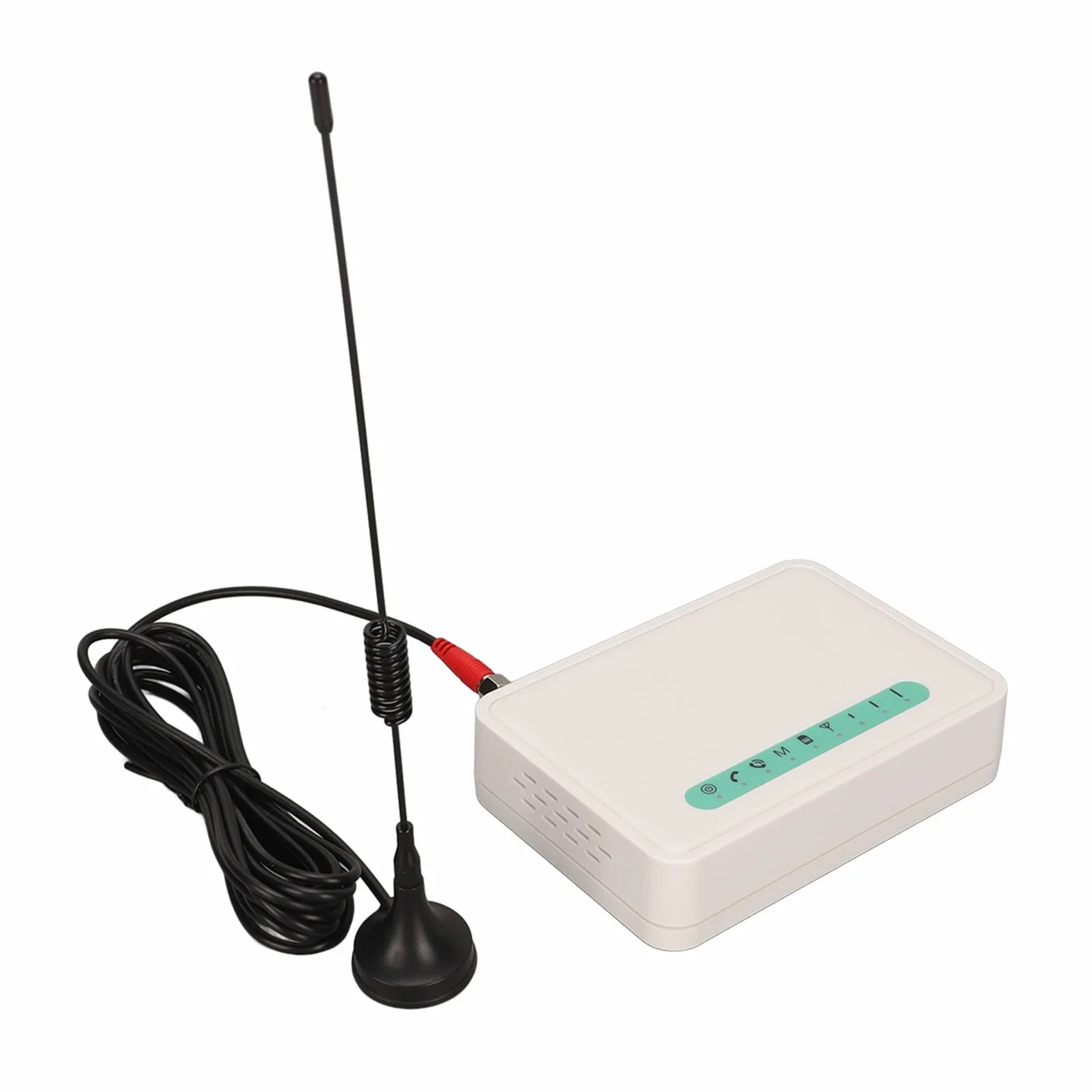 GSM Fixed Wireless Terminal, 3G 4G LTE Quad Band GSM 850/900/1800/1900 MHz Desktop Wireless Terminal Caller ID Dialer mit LED-Lichtanzeige, für Festnetztelefon, Alarm (EU-Stecker)