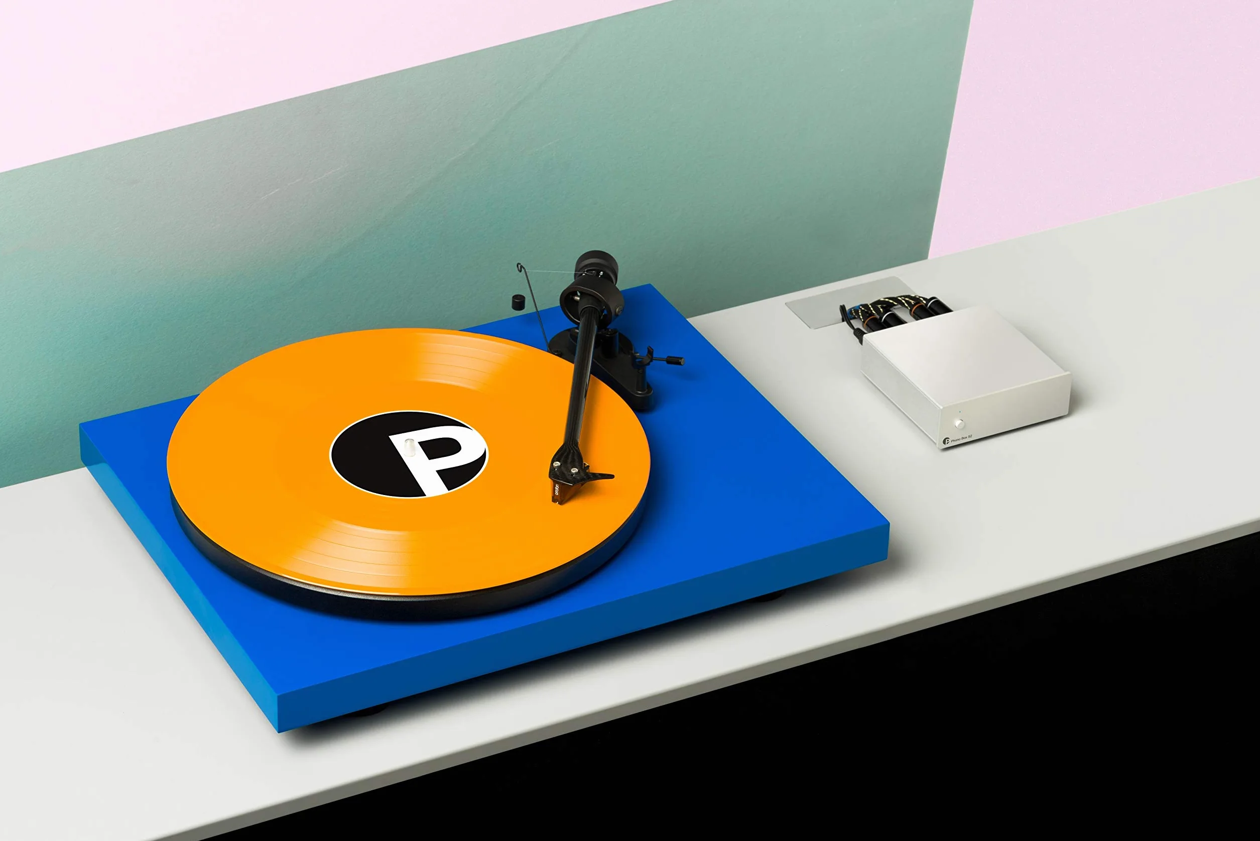 Pro-Ject Phono Box S2, „Best Buy“ MM/MC Phono Vorverstärker (Schwarz)