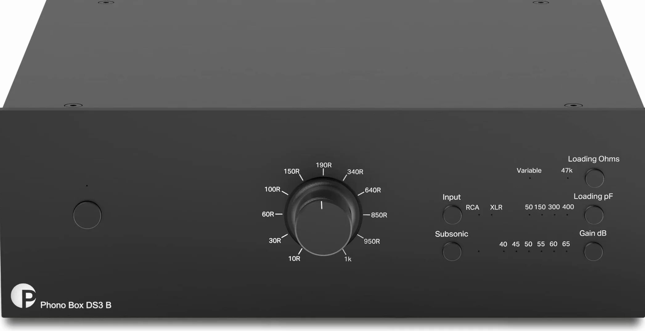 Pro-Ject Audio Systems Pro-Ject Phono Box DS3 B, echte symmetrische, Dual-Mono- und vollständig diskrete audiophile Phono-Vorstufe, Schwarz