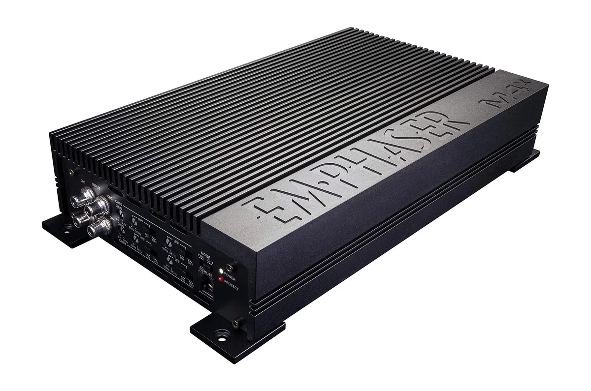 EMPHASER EA-M4x – High-Performance 4-Kanal Digital Verstärker, Class-D Endstufe, leistungsstarker Amp für Autos, 4 x 234 W RMS