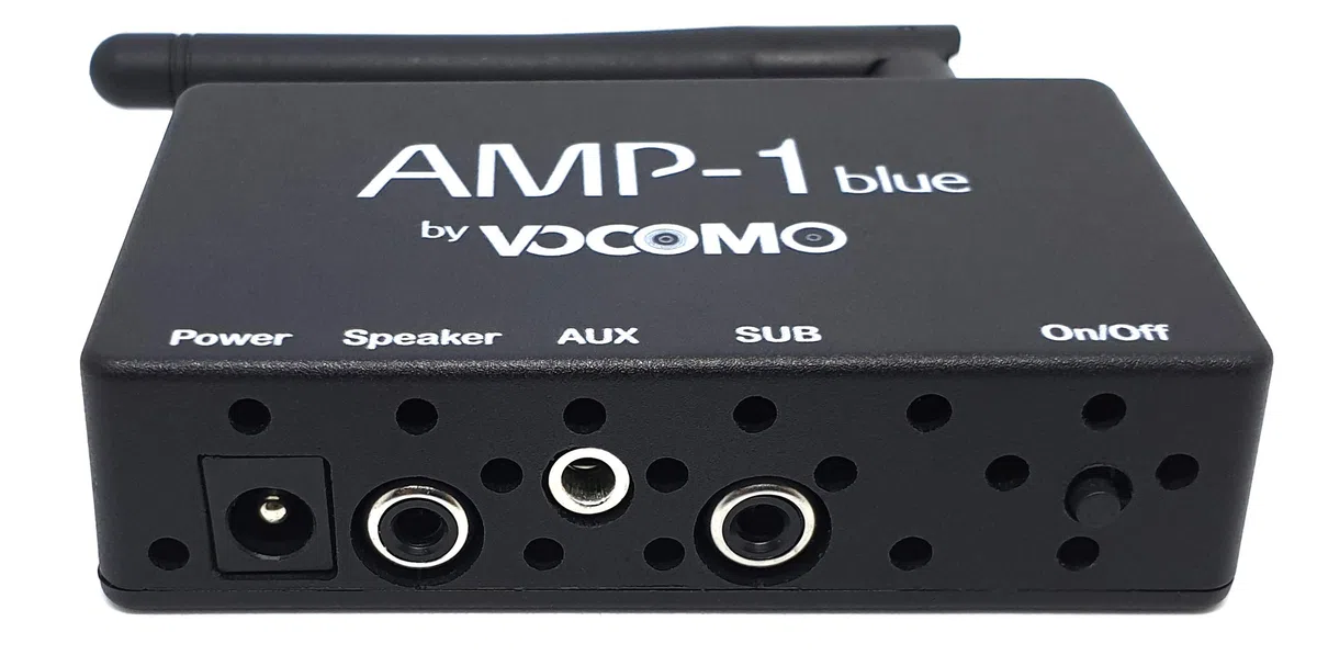 AMP-1 Blue Bluetooth TWS Verstärker mit aptX Paar