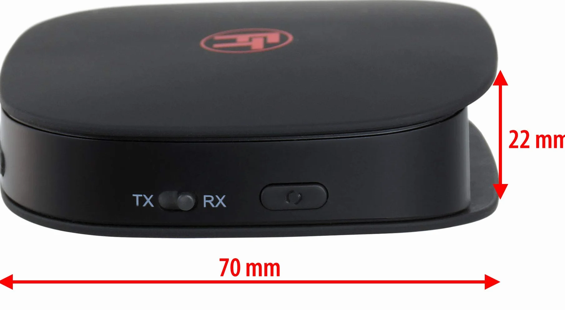 FeinTech Bluetooth 5.0 Audio Adapter Sender Empfänger aptX mit Akku