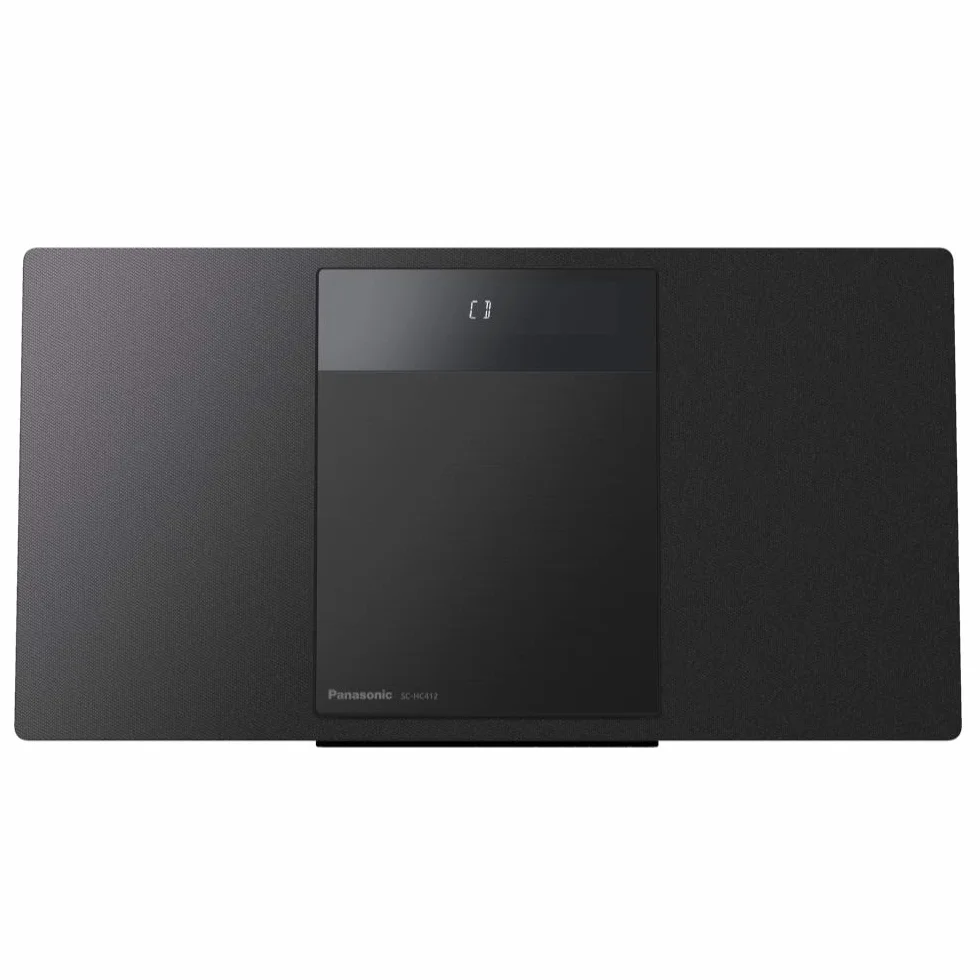 Panasonic SC-HC412 Micro-System (Micro-System für den Heimgebrauch, schwarz, einfarbig, 40 W, 8 cm, DAB+, FM)