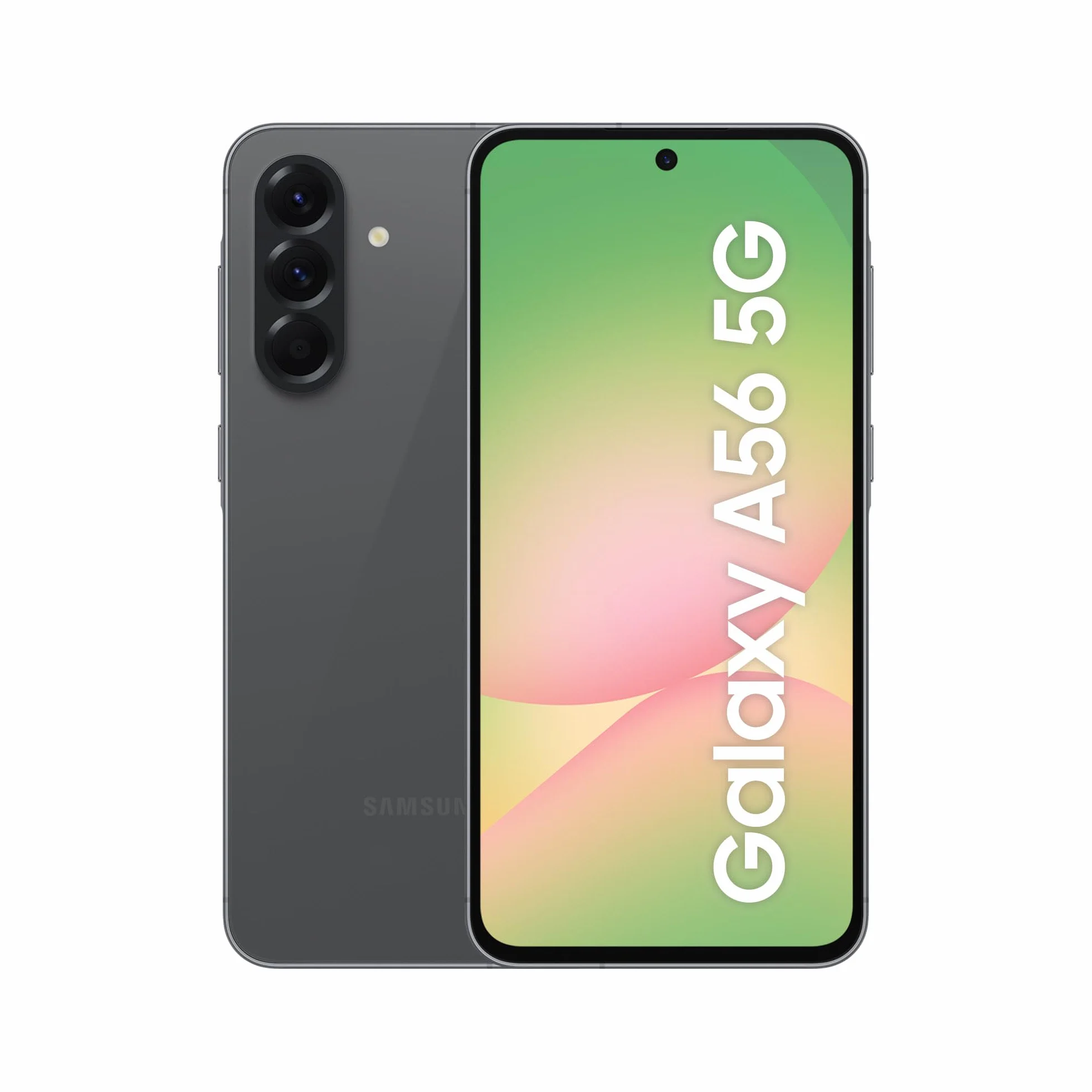 Samsung Galaxy A56 5G AI Smartphone, 8 GB RAM, 128 GB Speicher, 50-MP-Kamera, Awesome Graphite