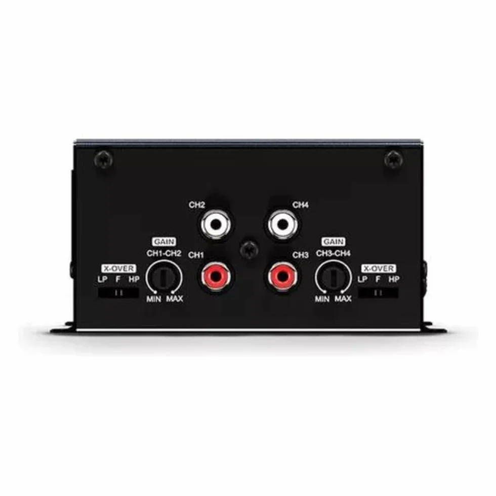 SounDigital 800.4 EVO 6.0 4‑Kanal Auto Verstärker | 800W RMS Endstufe | 4 Ohm | High‑/Low‑Pass Filter | Cinch Eingang | Kompakte Car‑HiFi Endstufe