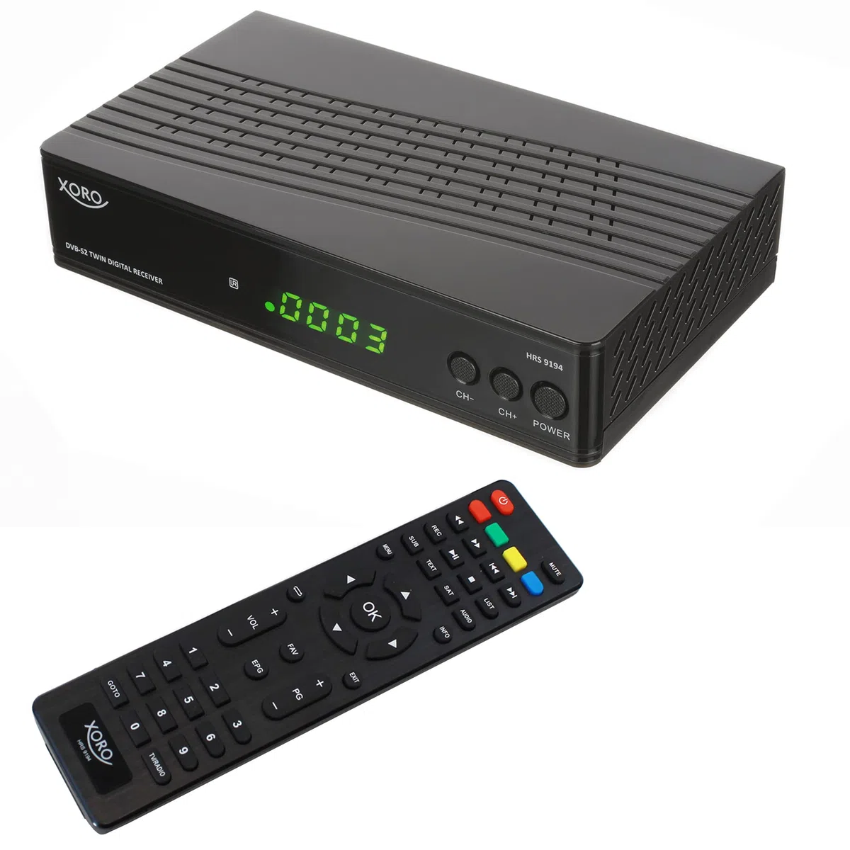 XORO HRS 9194 HD Satellitenreceiver DVB-S2 Twin-Tuner