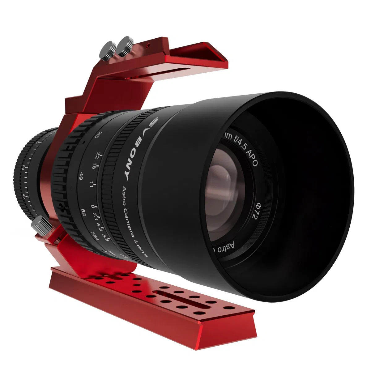 Svbony SV555 APO 54mm Astrofotografie-Teleskop, f/4,5 Vollformat-Teleskopkamera Objektiv, Manuelle Blendeneinstellung, Integrierter Flattener, für Deep-Sky-Astrofotografie, Neues Upgrade