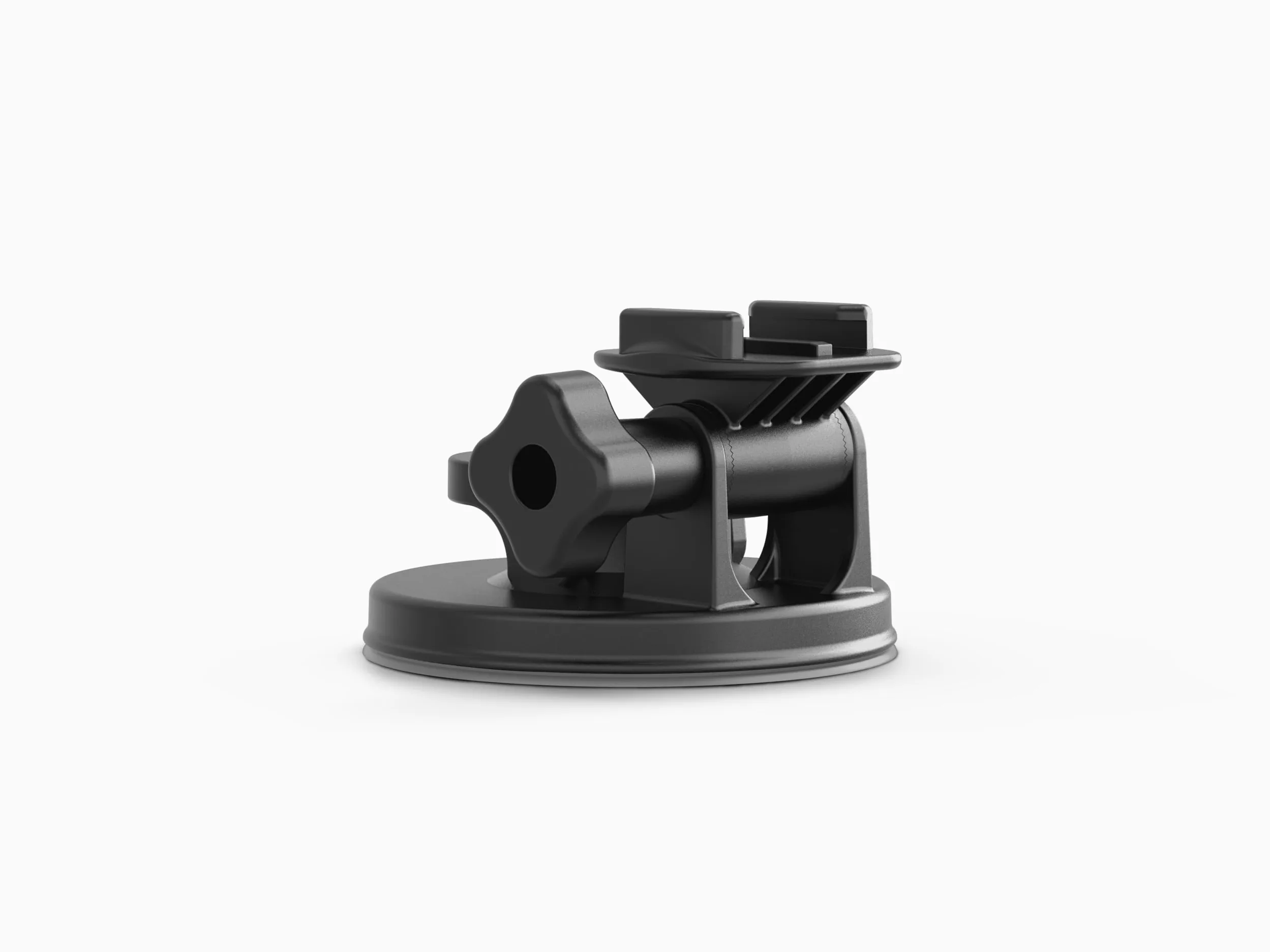 GoPro HD HERO2, HERO3, HERO3+ Front Saugnapfhalterung - gebogene, vertikale Schnellspannschnalle, 2 x Schwenkarme, Rändelschrauben (Offizielles GoPro-Zubehör)