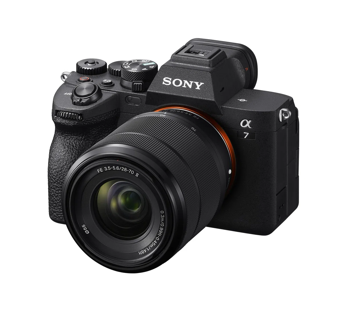 Sony Alpha 7 IV Vollformat Systemkamera mit 28-70 mm f/3.5-5.6 II – 33 MP, Echtzeit-Autofokus, 10 B/s, 4K 60p Video, Touchscreen, Profi-Features für Foto & Film