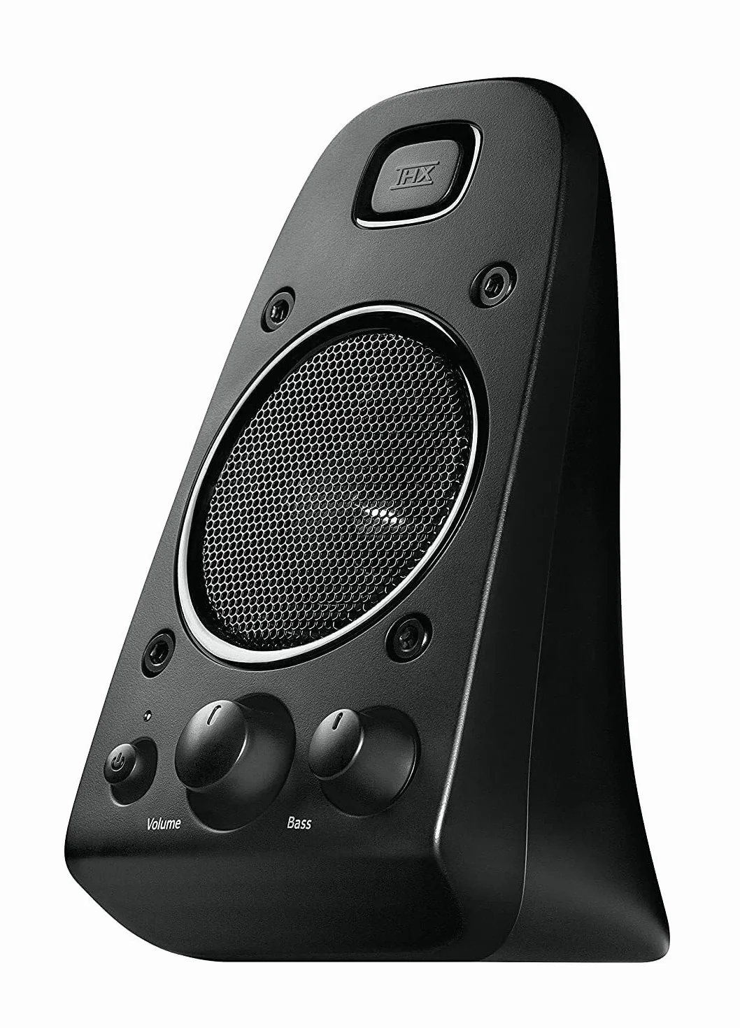 Logitech Lautsprechersystem mit Subwoofer, THX Audio, 400 Watt Spitzenleistung, Schwarz, 3,5 mm