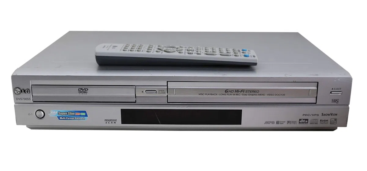 LG DVS7905 DVD Player-VHS Videorekorder Kombi