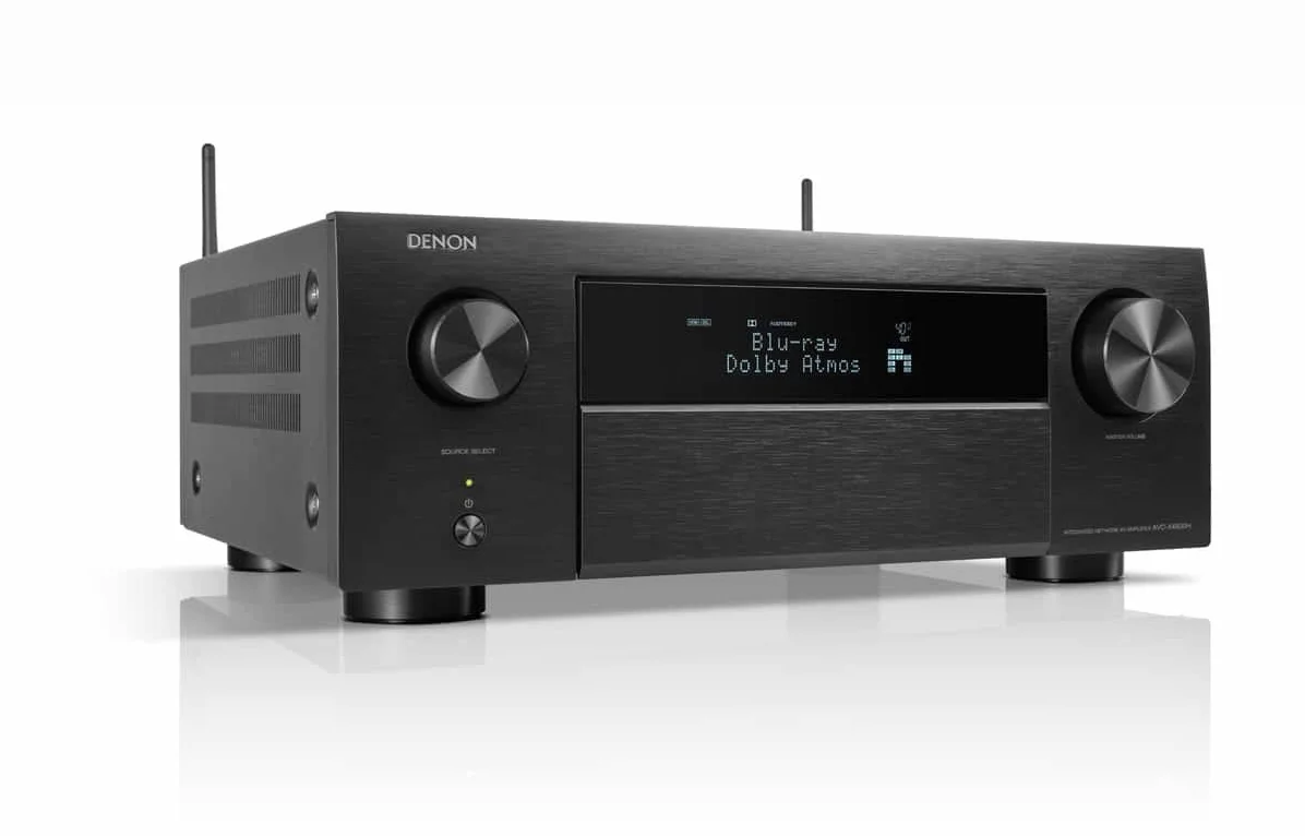Denon AVC-X4800H 9.4-Kanal AV-Receiver mit Dolby Atmos, DTS:X, 8K-Eingängen, Bluetooth, Schwarz