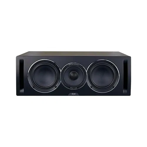 ELAC Uni-Fi Reference UCR5 Centerlautsprecher, schwarz/Holz - B-Ware