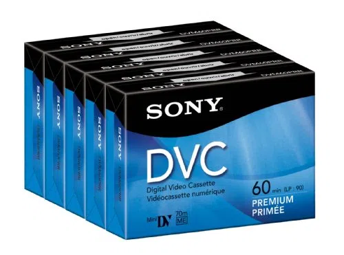Sony 60 Minuten DVC Premium, 5 Stück