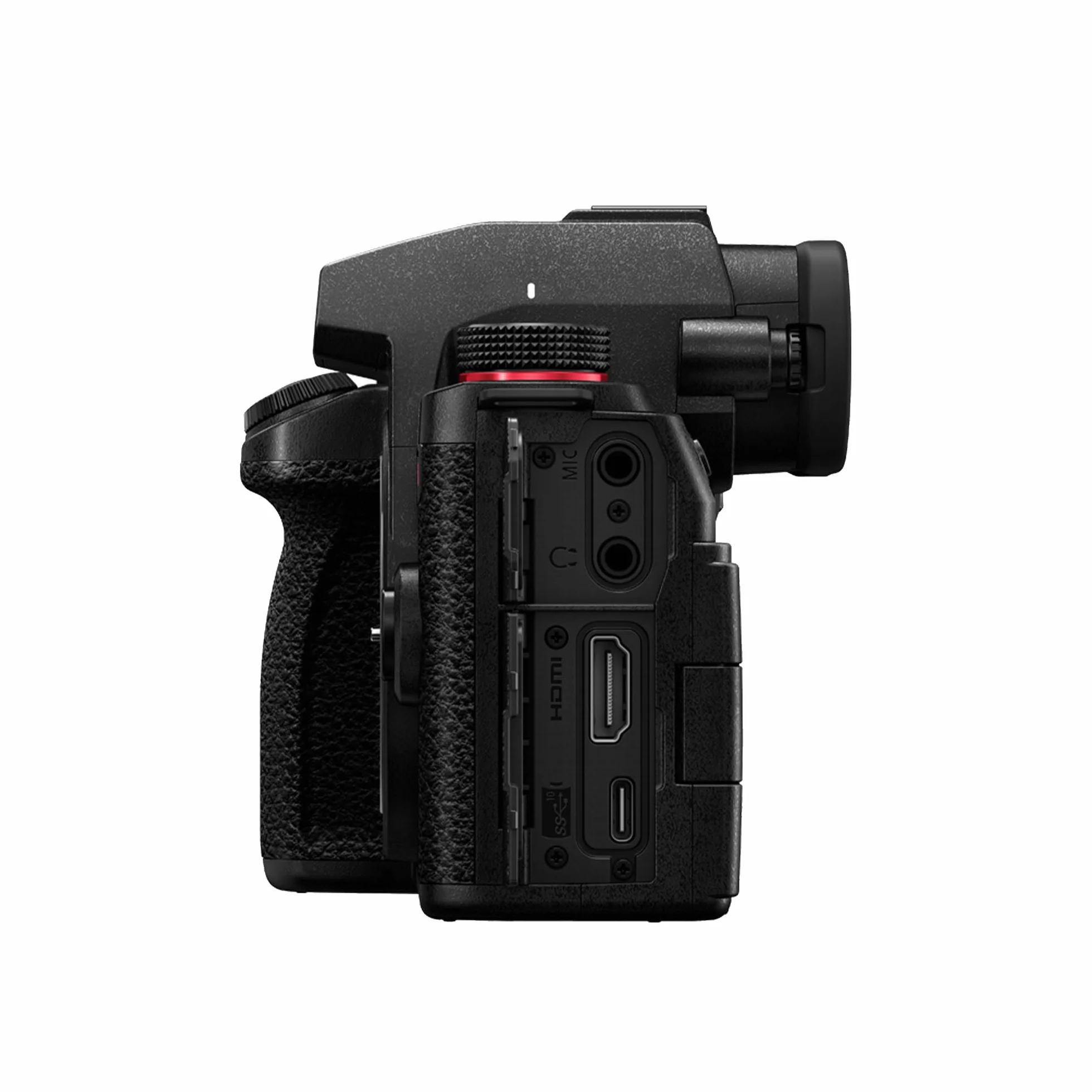 Panasonic LUMIX DC-G9M2E Micro Four Thirds spiegellose Kamera, 25,2MP, 4K 120p/100p & 5,7K 30p/25p, Phasen-Hybrid-AF, 5-Achsen-BIS, OLED LVF, WLAN, Bluetooth, HDMI, nur Gehäuse, Schwarz