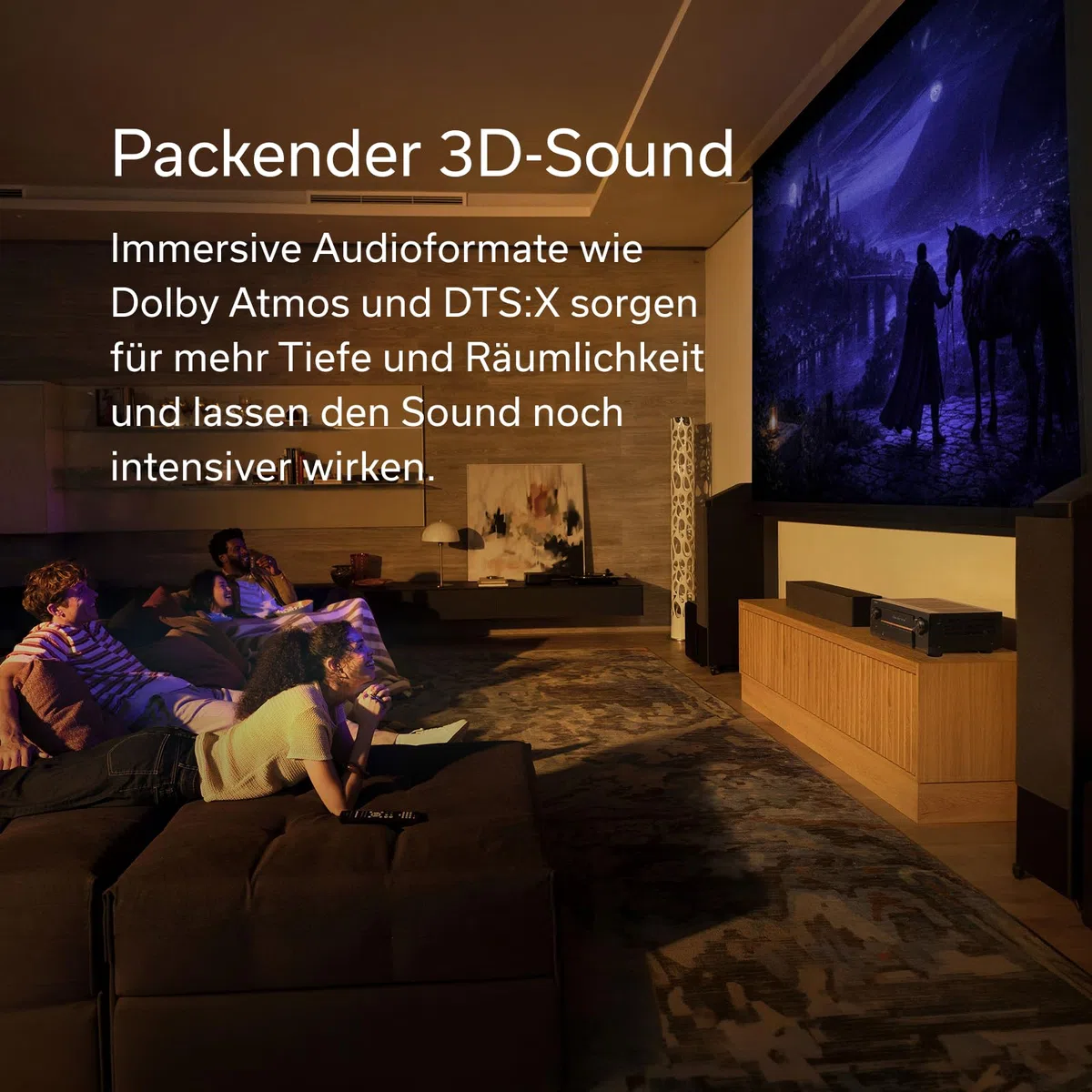 Denon AVC-X3900H 9.4-Kanal AV-Receiver mit Dolby Atmos, DTS:X, AURO-3D, IMAX Enhanced, 6X HDMI 2.1 (8K)