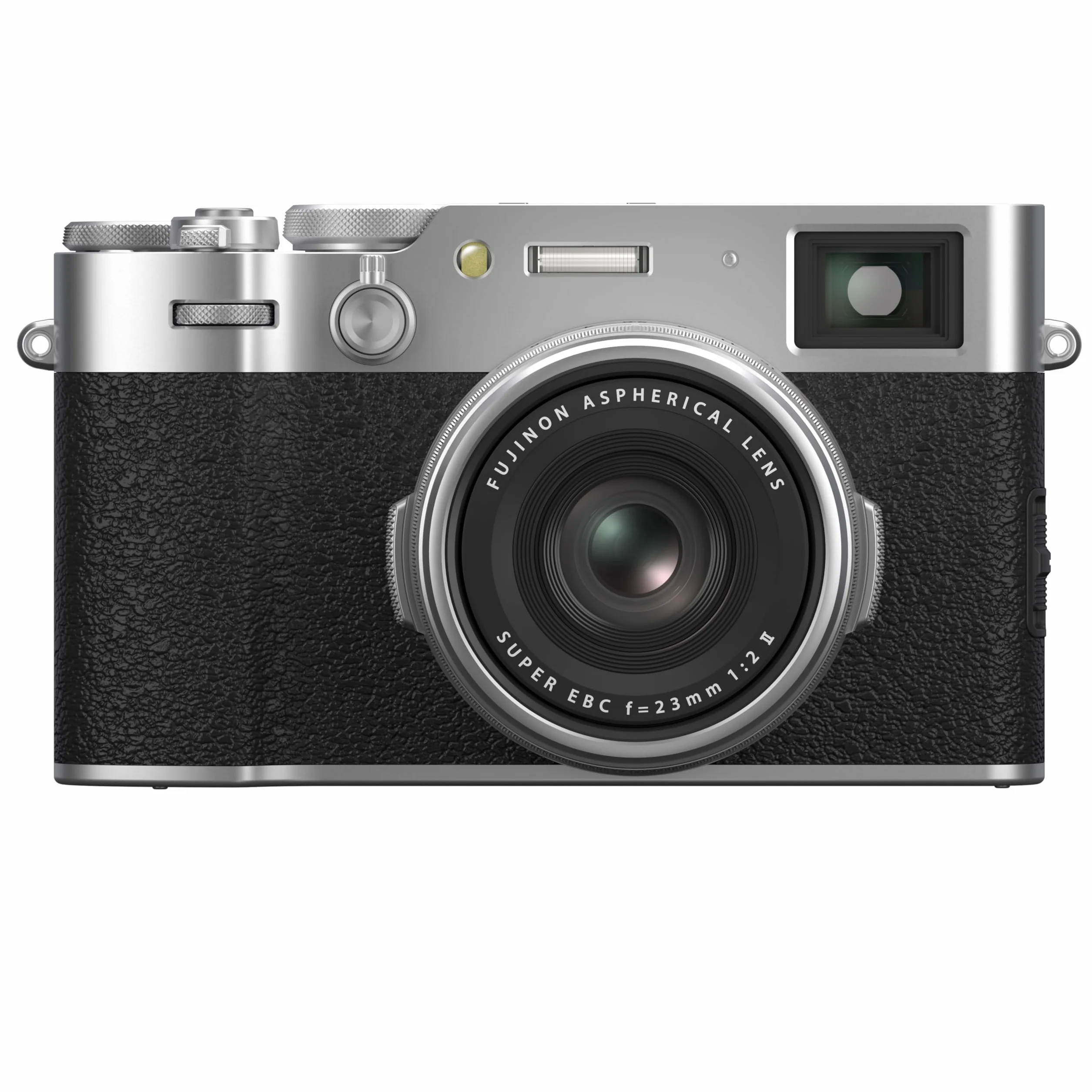 FUJIFILM X100VI Kompaktkamera mit 23mm F2 Festbrennweite | Premium APS-C-Kamera mit 40,2 MP, Hybrid-Sucher, 5-Achsen-IBIS, KI-Autofokus und 6.2K-Video – ideal für Reisen und Content Creation | Silber