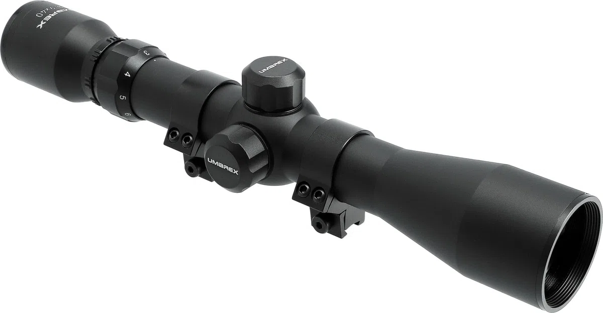 Umarex Zielfernrohr RS 3-9 x 40, Ø 32 mm Objektiv, Fernrohr für Luftgewehre, unbeleuchtet, inkl. Montageringe