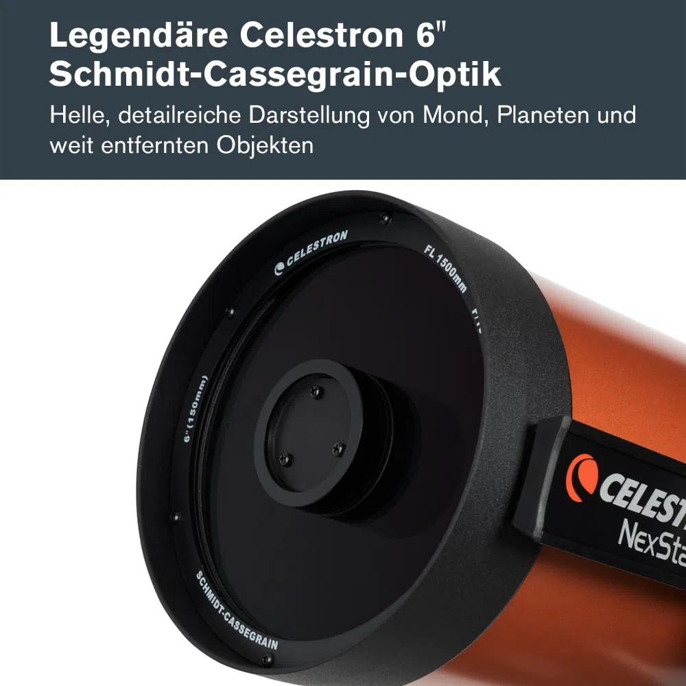 Celestron NexStar 6SE Computerised Schmidt-Cassegrain Telescope with Advanced GPS