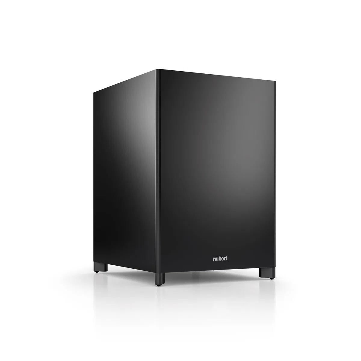 Nubert nuSub XW-1200 Schwarzer Funk-Subwoofer Appsteuerung Einmessung High End Woofer 5.1 Sets Heimkino Aktivsubwoofer Downfire-Technik LFE-Box 420 Watt Bass unter 20 Hz