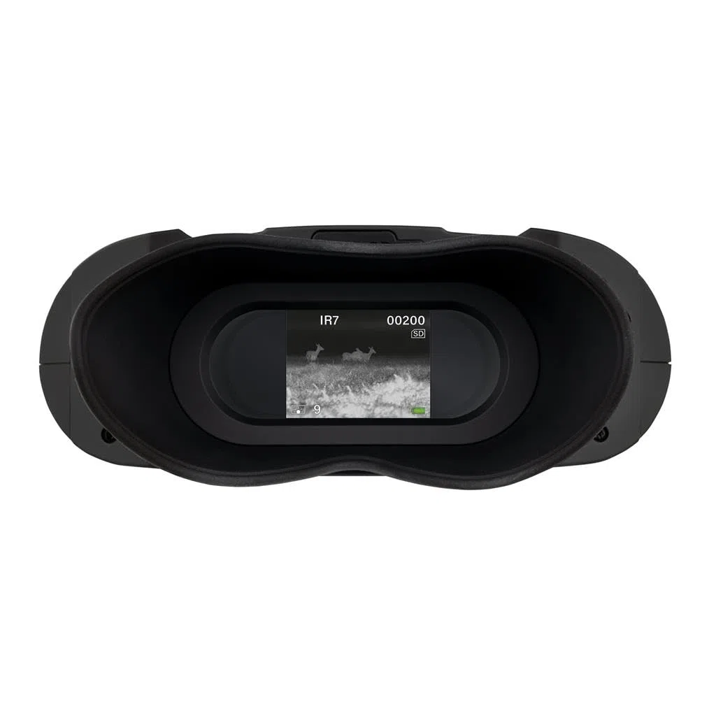 DÖRR ZB-200 PV | Binokulares Nachtsichtgerät | Digitales Nachtsichtfernglas | Foto- & Videoaufnahme | 500m Reichweite | Infrarotbeleuchtung | 2X Digitalzoom | LCD-Sucher