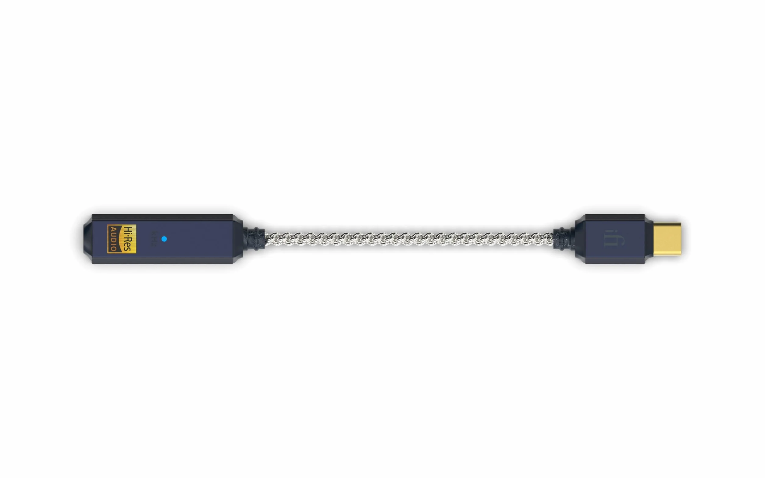 iFi Audio GO Link 2 Tragbarer DAC- und Kopfhörerverstärker USB-C zu 3,5 mm Adapter Hi-Res ESS DAC 32-Bit/384kHz PCM