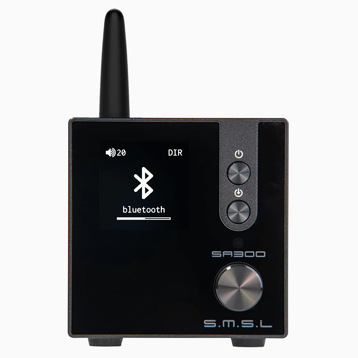 SMSL SA300 2.1 Bluetooth 5.0 Hifi Digital Leistungsverstärker 80Wx2 Klasse D Infineon MA12070 Chip schwarz