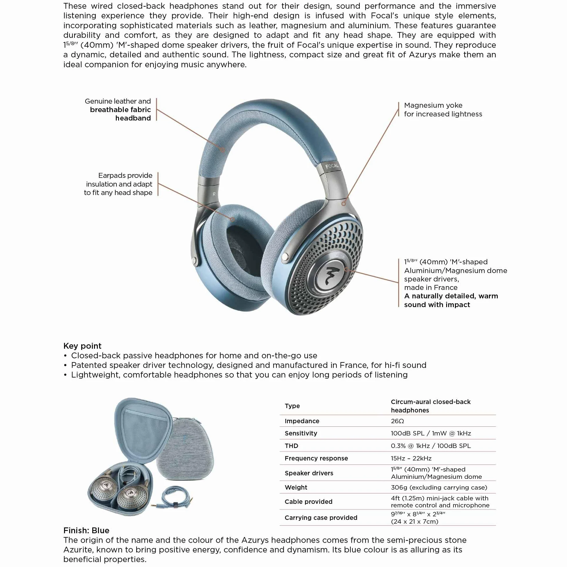 Focal Azurys Kopfhörer