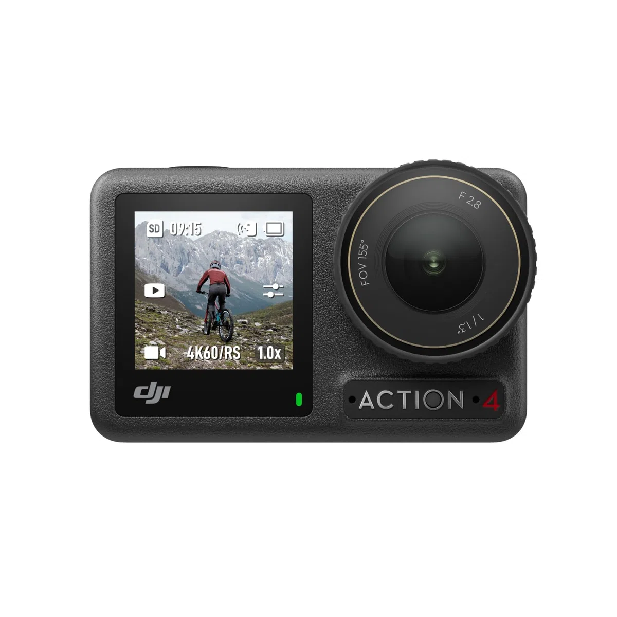 DJI Osmo Action 4 Essential-Combo, 4K/120fps Action Cam mit 1/1,3-Zoll-Sensor, Unterwasserkamera, 10-Bit und D-Log M-Farbleistung, 1.770 mAh Akku