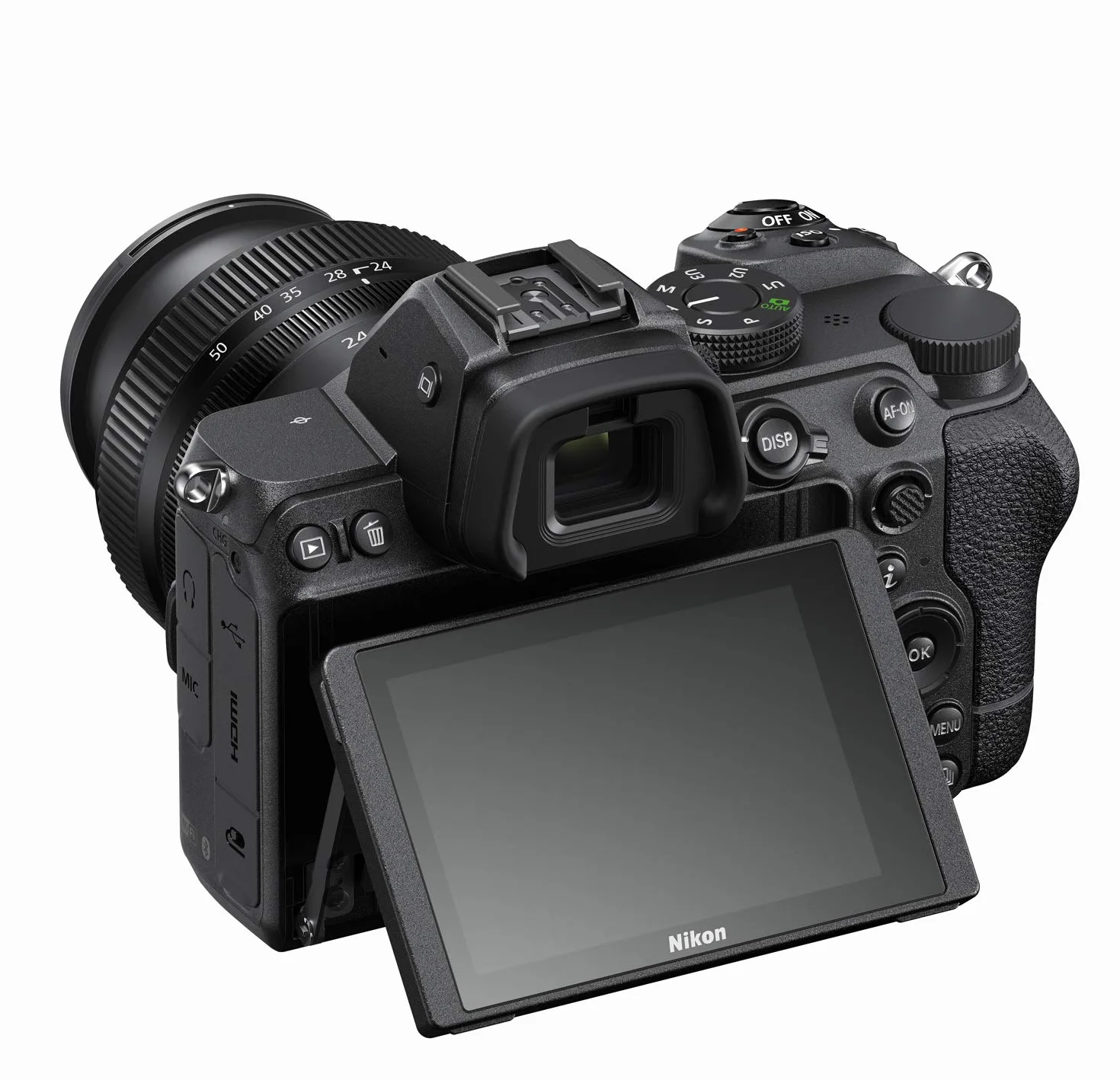 Nikon Spiegellose Z 5-Vollformatkamera (24,3 MP, 273-Punkt-Hybrid-AF mit Fokusassistent, eingebauter 5-Achsen-Bildstabilisator, 4K-UHD-Video, doppelter Speicherkartensteckplatz)