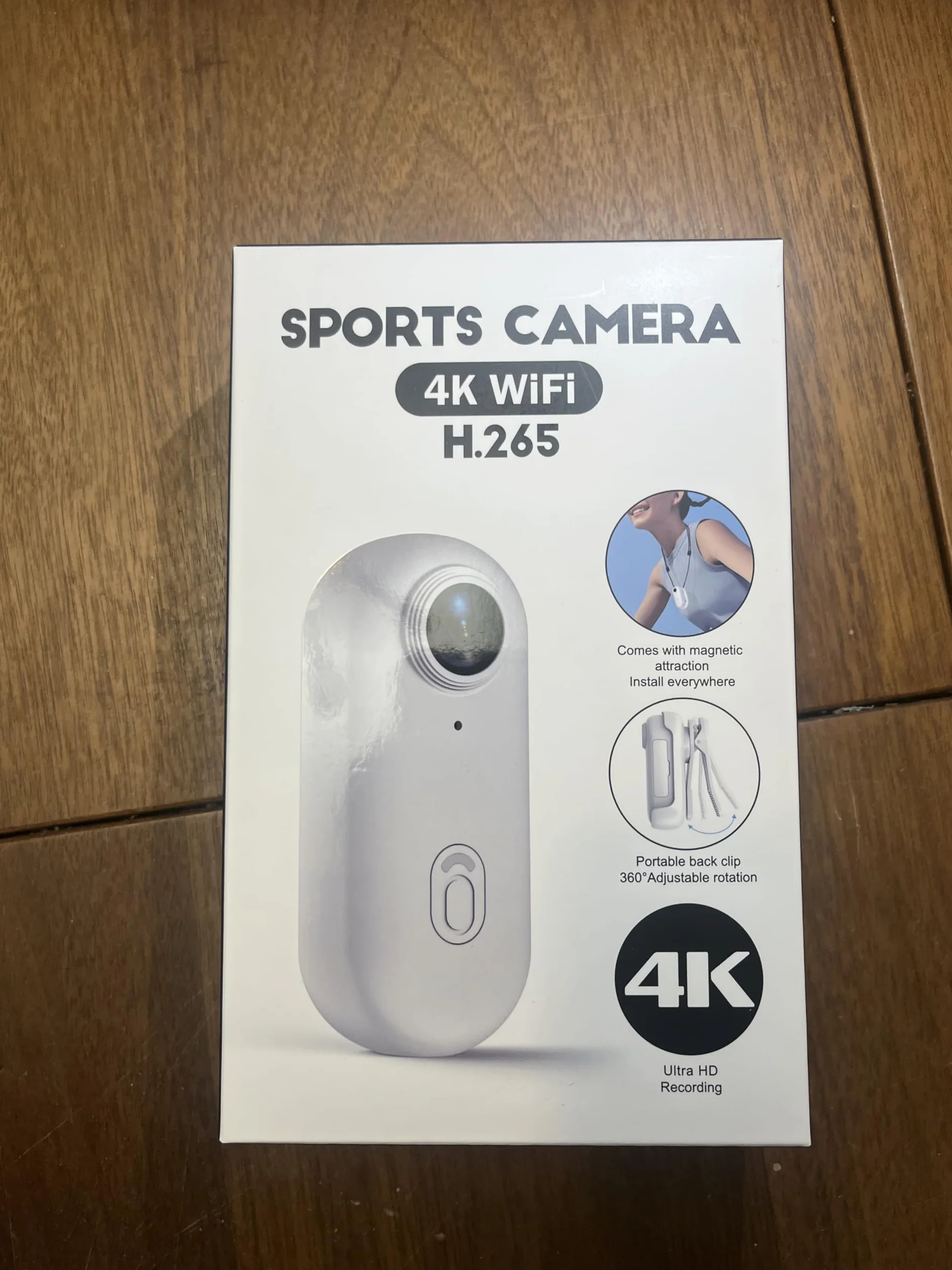 Körperkamera 1080P, tragbare Kamera mit Speicher und Einer Akkulaufzeit von 150 Minuten | Klipp-on-Körperkamera mit Audio, Point-of-View-Kamera, Aktionskamera(32G-pro)